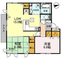 箕面駅 徒歩13分 1階の物件間取画像